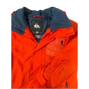 QUICKSILVER‎ Dry Flight Tech 10K Snowboard Ski Jacket  Unisex Size 14/L Orange